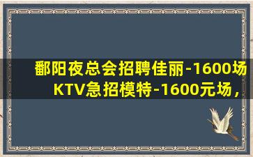 青海KTV招聘